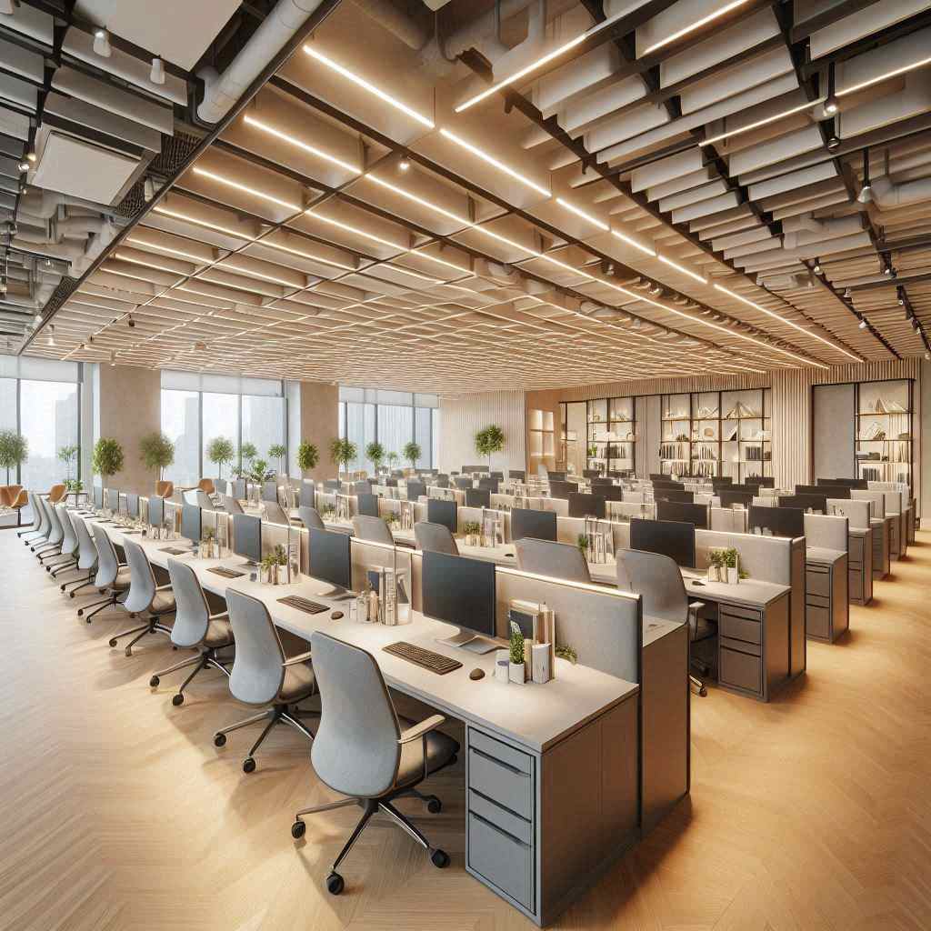 外贸企业写字楼办公推进办公区照明舒适度遇到工位临时调整需先核对哪些信息